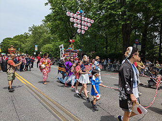 Japan Day Parade Ibaraki Kenjin Kai Float.&nbsp; Richard Ford III