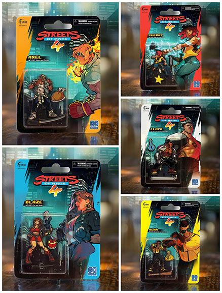 Streets of Rage Pin Designs by Richard Ford III