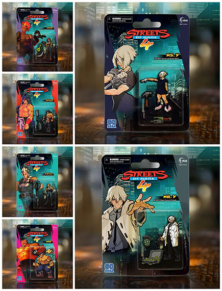 Streets of Rage Pin Designs by Richard Ford III