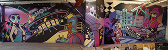 Wynwood Mural for Social Cues.&nbsp; Richard Ford III